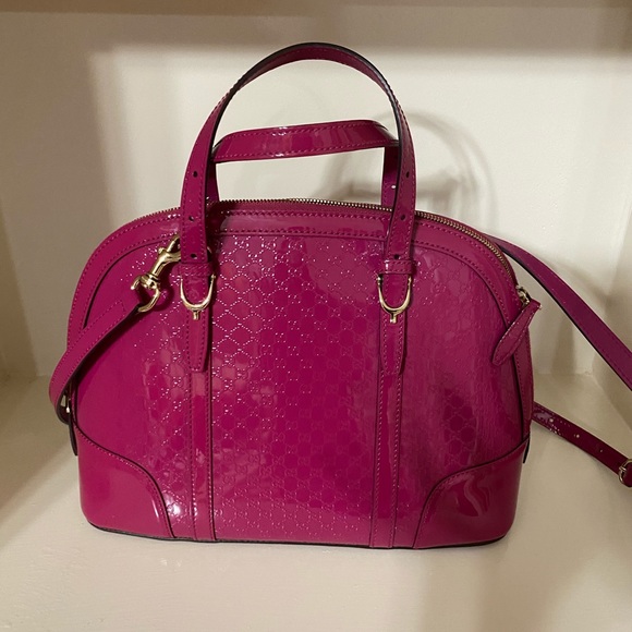Gucci Microguccissima Bag Hot Pink HTF Gorgeous pls read description 🩷 - Picture 3 of 13